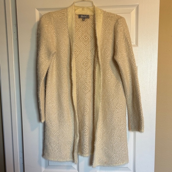 Marled Reunited Clothing women’s cream open cardigan sweater size small - Picture 1 of 8